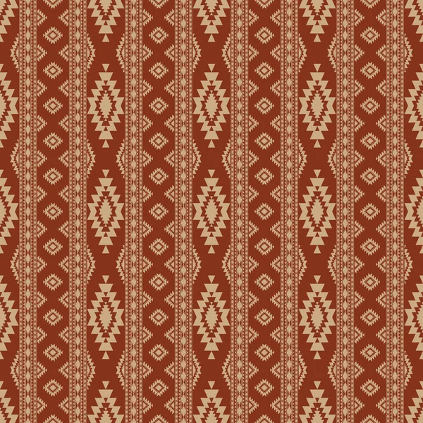 Aztek güneybatı şeritleri deseni. Vektör aztec Navajo geometrik çizgiler kusursuz desen. Kumaş, tekstil, ev dekorasyonu, elementler, döşeme, ambalaj vs. için etnik geometrik desen kullanımı.