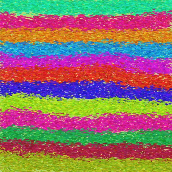 horizontal colored lines created with paint brush strokes