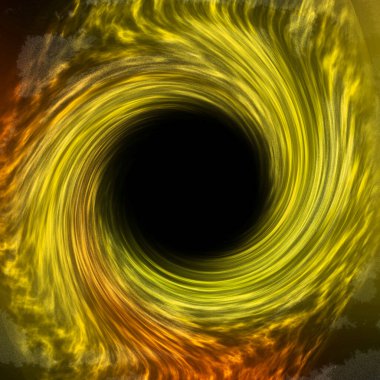 Beyaz bir arkaplan etrafında parlak renklerde dalga döndürmesi