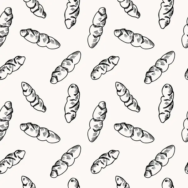 Oka ya da tüberküloz ağaçsı, dikişsiz desen. Güney Amerika patatesi paketleme, yazma, yazdırma, menü, etiket, kart için vektör geçmişi tekrarlanıyor. Yiyecek, besin, egzotik bitki.