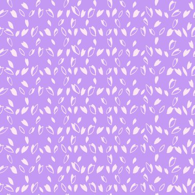 Mor renkli, mor, noktalarda çizgili çizgileri olan, pürüzsüz bir desen. Dokuları, damlaları, benekleri ve benekleri olan basit bir arka plan. Vektör el çizimi. Moda, baskı ve yüzey tasarımı için tasarım