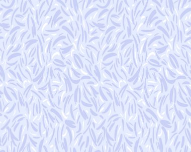 El çizimi soyut lekelenmemiş desen. Pastel mavi vektör izi, dağınık soyut şekiller, küçük damlalar, küçük noktalar, daireler, kar taneleri. Rastgele süs dokusu oluşturur