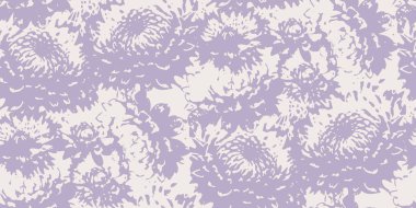Hafif bir arka planda yumuşak pastel fırça darbesi şeklinde geniş, soyut kasımpatı çiçekleri içeren, cesur, dikişsiz bir desen. Tekstil, duvar kâğıtları ve modern dekorasyon için ideal..