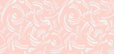 Pastel dikişsiz desenler soyut organik şekiller. Vektör el kıvrımlı ve dalgalı kalın çizgiler çizdi. Çağdaş minimalist baskı. Düz dinamik geometrik süs