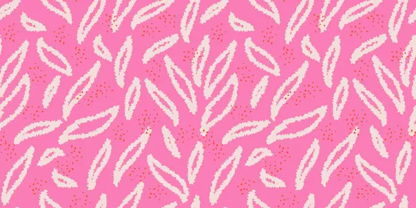 Pembe arka planda organik şekiller içeren kusursuz soyut desenler. Çağdaş el yazısı. Tekstil, kırtasiye, ambalaj ve modern dekor tasarımları, enerji ve oyunculuk eklemek.