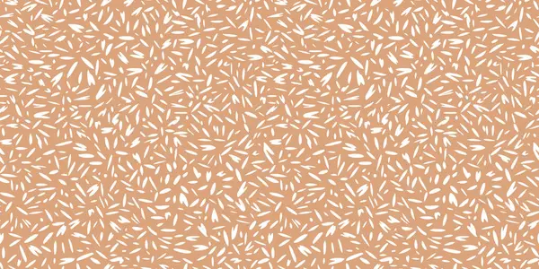 Bej arkaplan ve dağınık organik darbeler ile kusursuz soyut desen. Kumaş, hediye paketi, kırtasiye, ev dekorasyonu ve modern dijital tasarımlar için sade minimalist baskı.