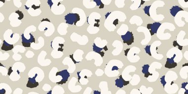 Pastel, pürüzsüz leopar desenli kalın noktalar ve yumuşak bej arka planda hafif aksanlı. Vahşi hayvan baskılarından esinlenen tekstil tasarımı, moda, ambalaj ve dijital projeler için ideal
