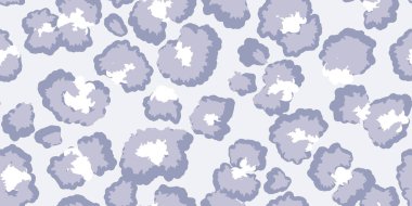 Pastel leopar esinlenilmiş pürüzsüz desenli ve hafif arka planda benekleri var. Moda tasarımı, modern dekor ve sanatsal markalaşma projeleri için eşsiz soyut hayvan baskısı süsü.