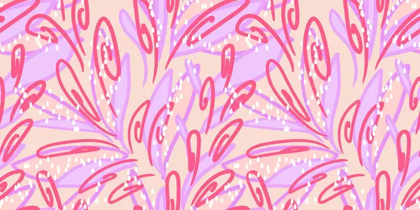 Yumuşak pembe ve mor tonlarda soyut girdap şekilleriyle çağdaş, pürüzsüz desen. Eşsiz organik şekiller, akış çizgileri ve dinamik kompozisyon baskısı. Mükemmel tasarım
