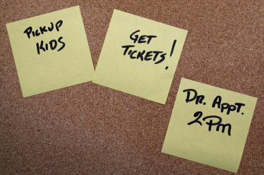 Hatırlatma notlarını ilan tahtasına yükle 