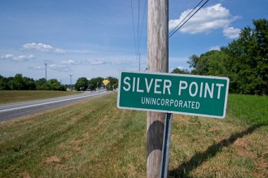 Birleşik Gümüş Noktası Topluluğu sınır tabelası