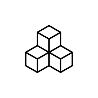 blockchain simgesi seti, blockchain vektörü düz tasarım işareti simgesi ayarla