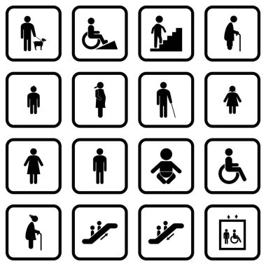 Erişilebilirlik simgesi kamu tesisleri simgesi belirlendi