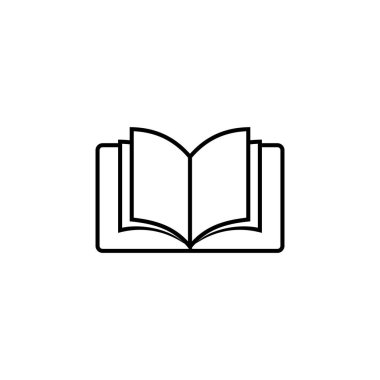 kitap simgesi vektör işareti simgesi ayarla