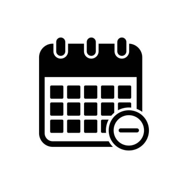 Takvim simgesi vektör işareti simgesi ayarla