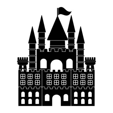 kale simgesi vektör işareti simgesi belirle