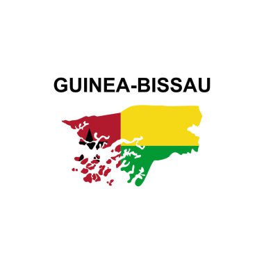 Gine-Bissau simge vektör sembolü haritaları