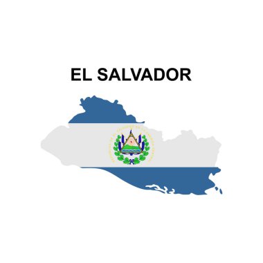 El Salvador simge vektör sembolü haritaları