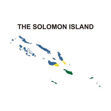 Solomon simge vektör sembolünün haritaları 