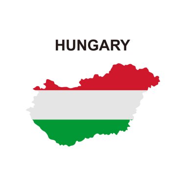 Macaristan simge vektör sembolü haritaları