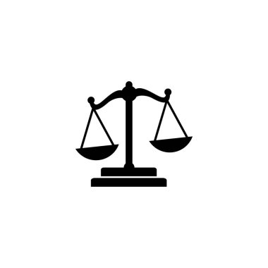 Ölçek simgesi vektör işareti sembolü