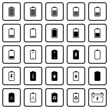 pil simgesi vektör işareti belirlendi