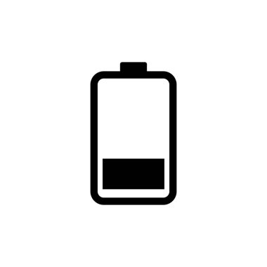 pil simgesi vektör işareti belirlendi