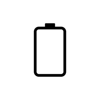 pil simgesi vektör işareti belirlendi