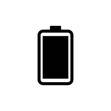 pil simgesi vektör işareti belirlendi