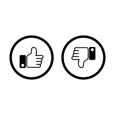 El gibi ve el simge vektör simgesinden hoşlanmaz