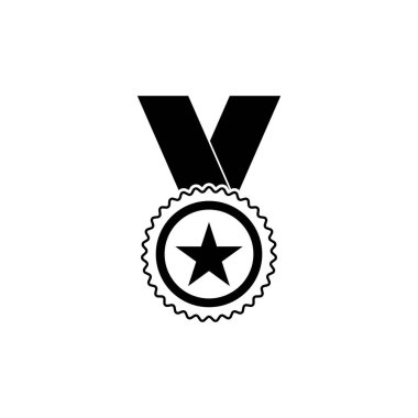 Madalya simgesi vektör işareti