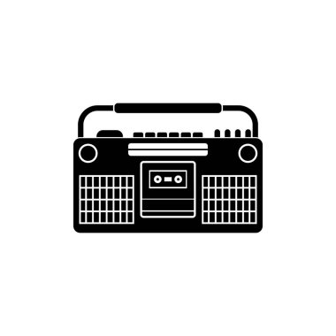 Teyp simgesi vektör işareti belirle