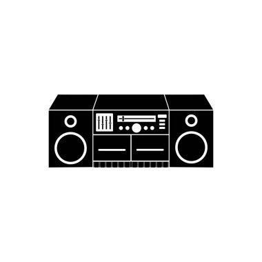 Teyp simgesi vektör işareti belirle