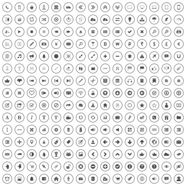 Web simgesi vektör işareti simgesi