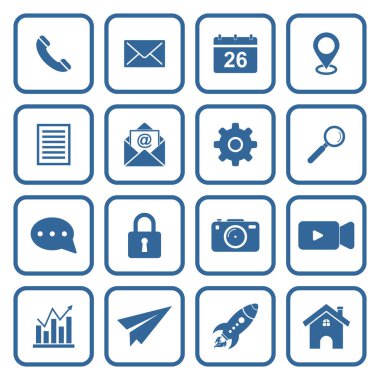 Web simgesi vektör işareti simgesi