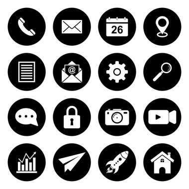 Web simgesi vektör işareti simgesi