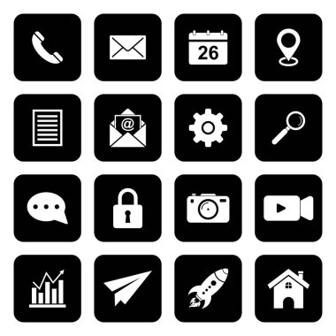 Web simgesi vektör işareti simgesi