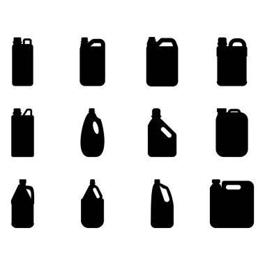 su plastik şişe ikonu vektör sembolü