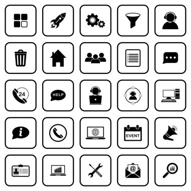 operatör simgesi seti, yönetici simgesi vektör kümesi sembolü