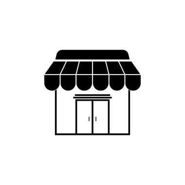 Kafe simgesi vektör sembolü