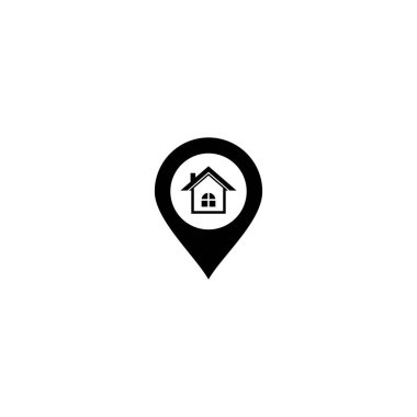 navigasyon simgesi vektör sembolü belirlendi