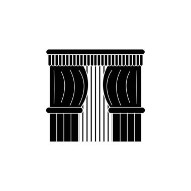 perde simgesi vektör gösterimi