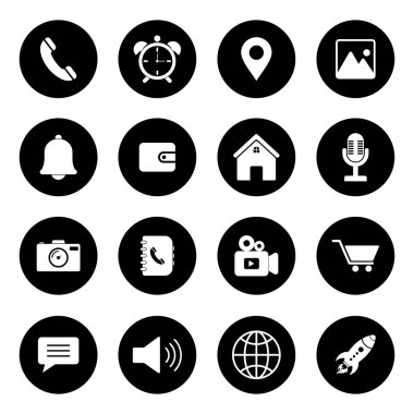 Web simgesi vektör simgesi