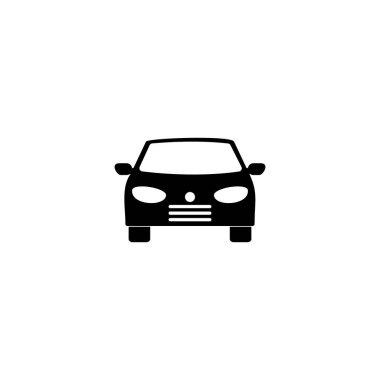 araba simgesi seti, araba vektör seti ulaşım simgesi