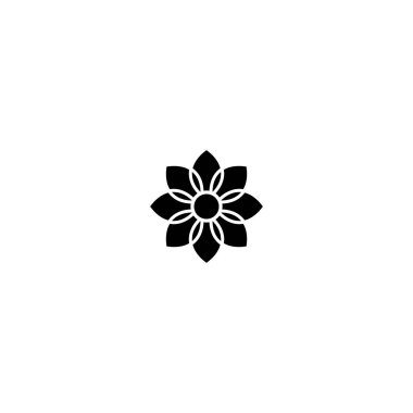 çiçek simgesi vektör gösterimi