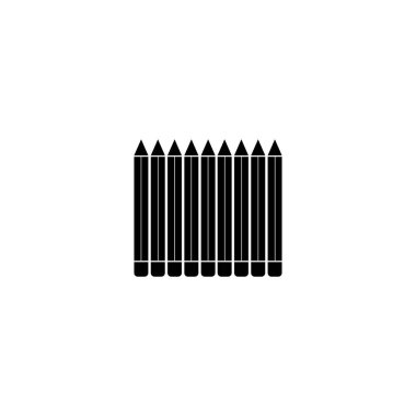 okul ekipmanı simgesi vektör seti