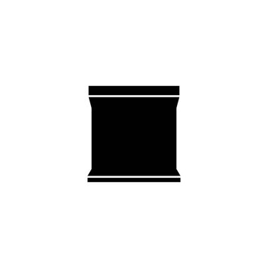 abur cubur ambalajı vektör sembolü