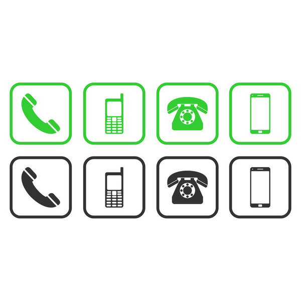 иконка телефона, вектор телефона, иллюстрации телефона, символ телефона