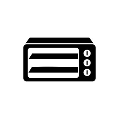 pişirme ekipmanı simgesi vektör sembolü izole edilmiş beyaz arkaplan