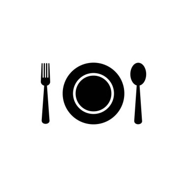 pişirme ekipmanı simgesi vektör sembolü izole edilmiş beyaz arkaplan